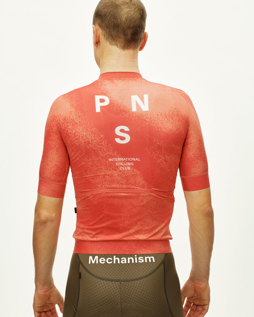 Mechanism Jersey - AOP Hibiscus Orange