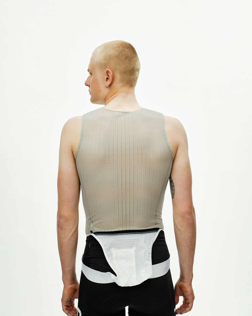PAS Mechanism Pro Sleeveless Baselayer - Light Grey