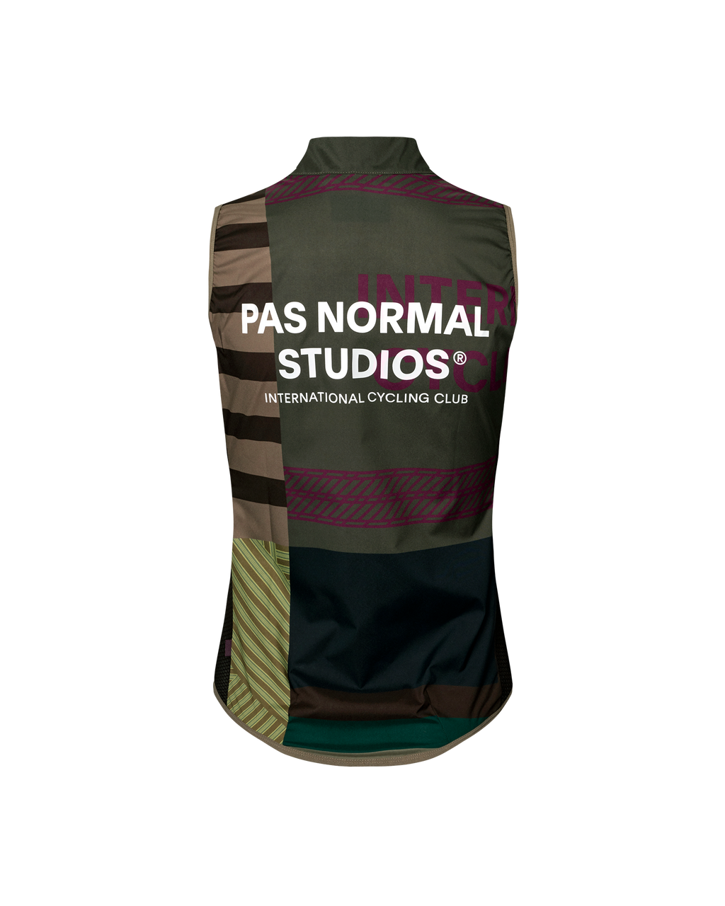 Women's Mechanism Stow Away Gilet - AOP International Earth