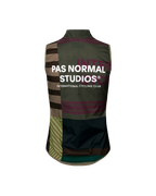 Women's Mechanism Stow Away Gilet - AOP International Earth
