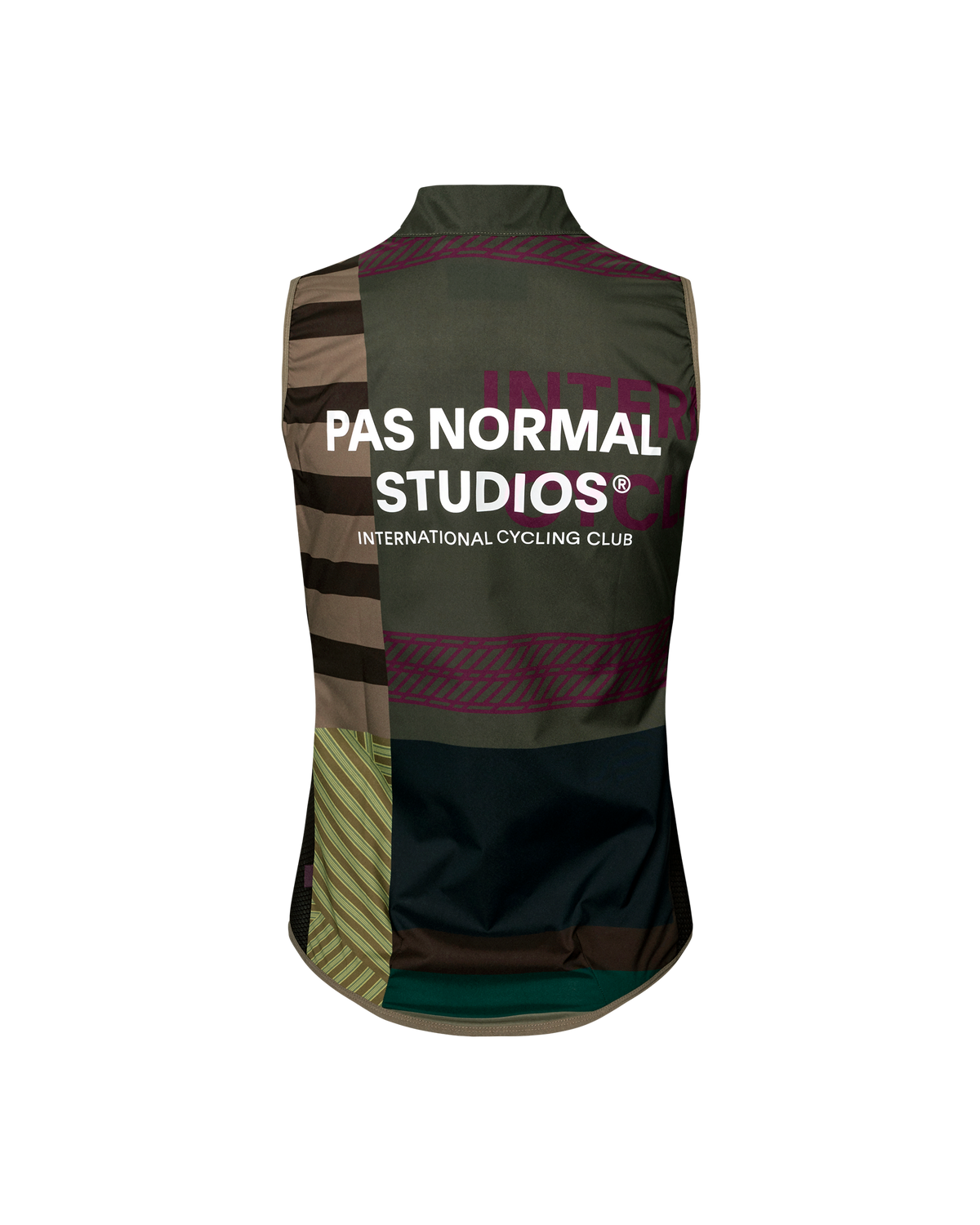 Women's Mechanism Stow Away Gilet - AOP International Earth