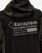 Escapism Hooded Lightweight Jacket - Black