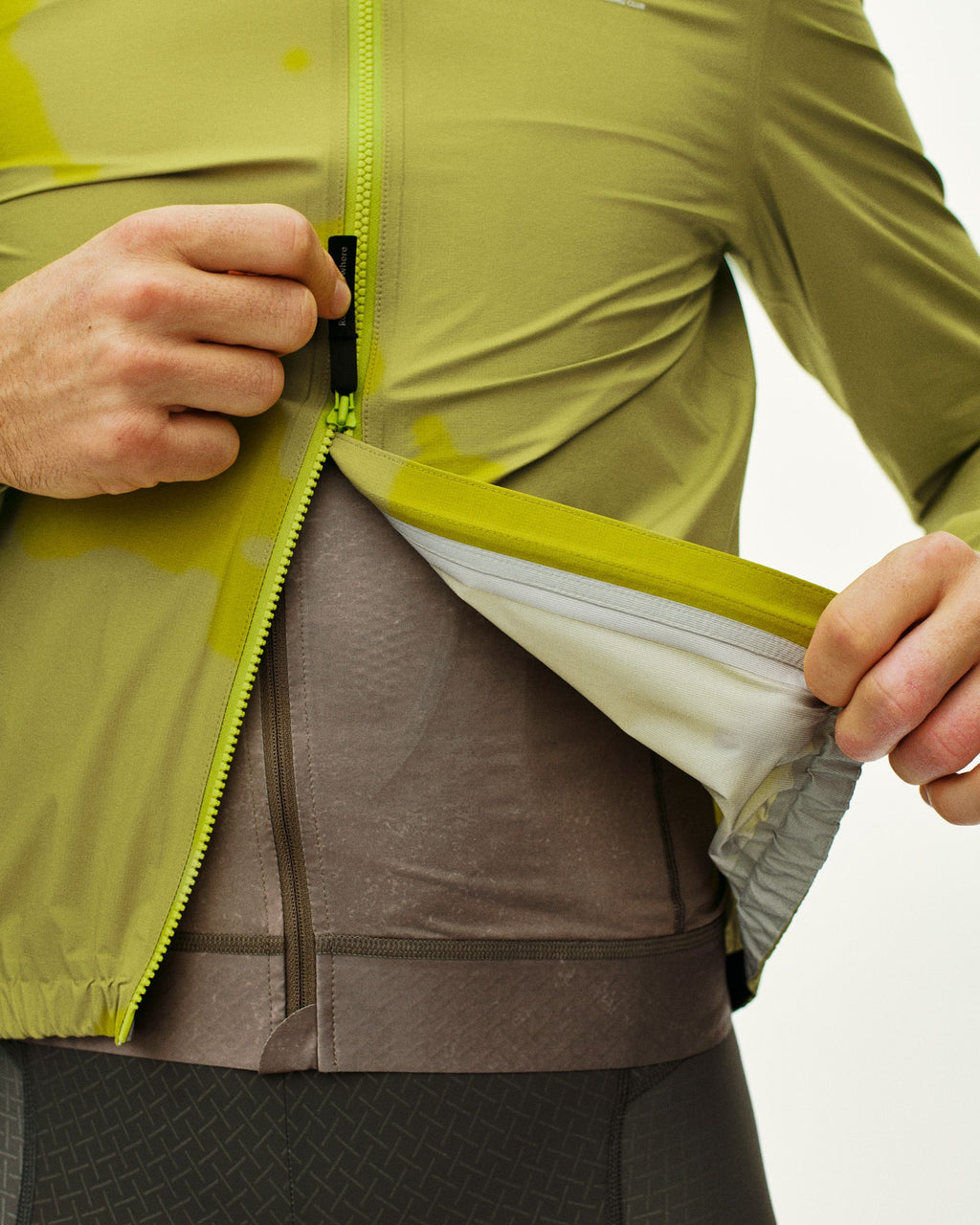 Mechanism Rain Jacket - Moss Green