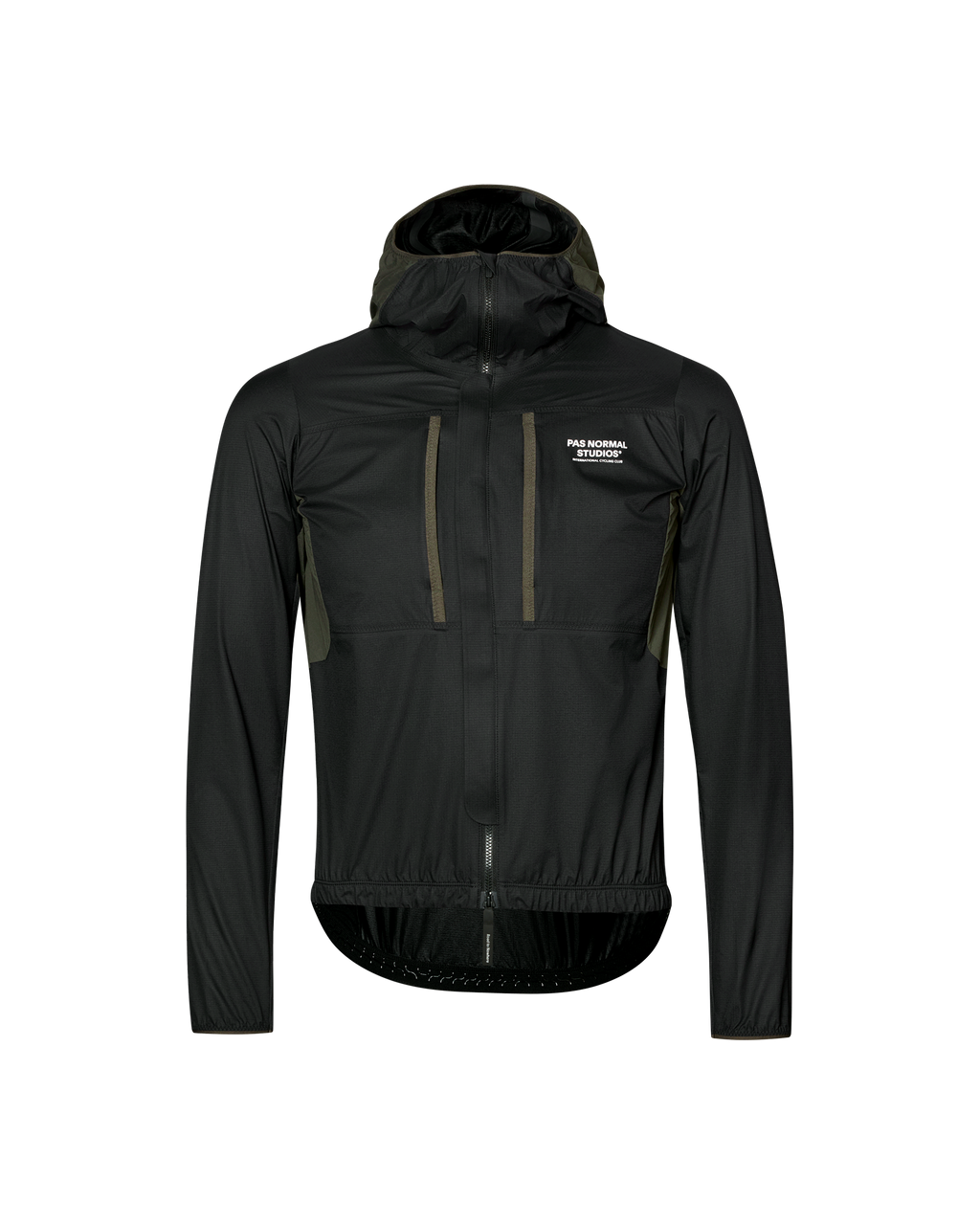 Escapism Hooded Lightweight Jacket - Black