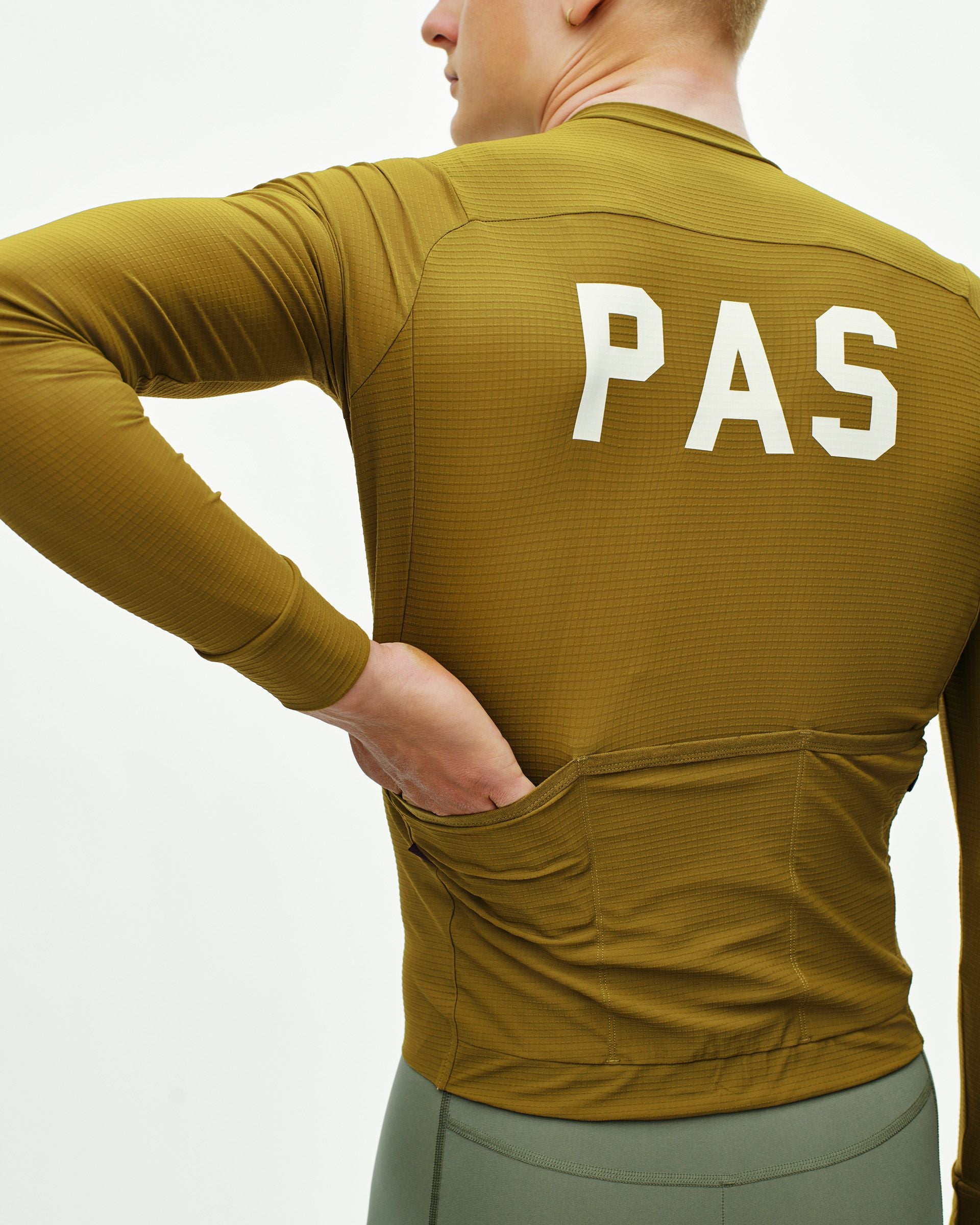 PAS Mechanism Pro Long Sleeve Jersey - Khaki Green