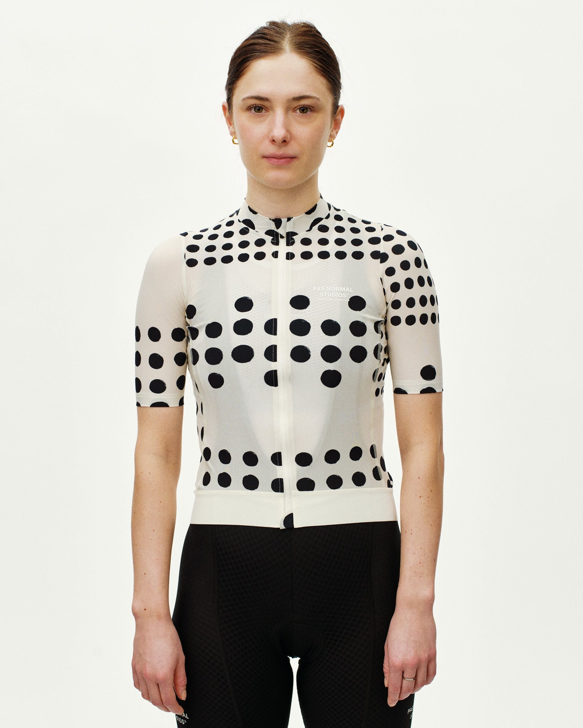 Women's Essential Jersey - Dot Off White