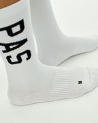 PAS Race Socks - White