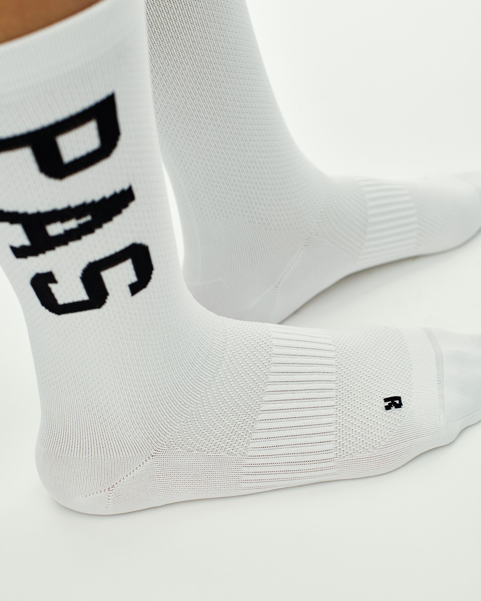 PAS Race Socks - White