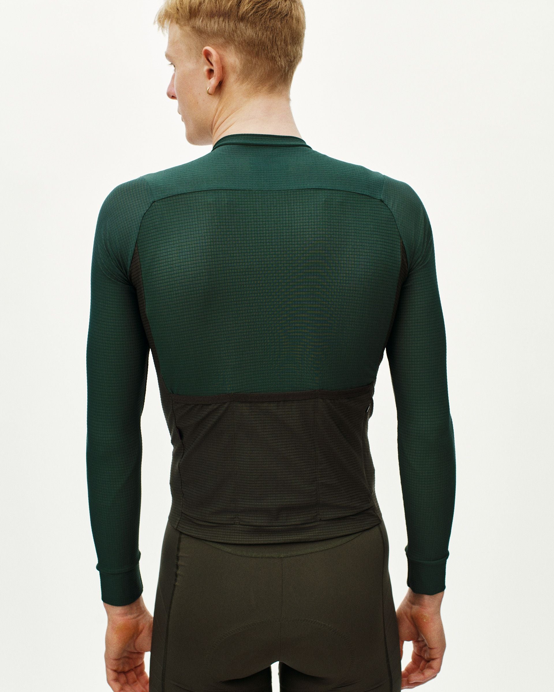 Mechanism Pro Long Sleeve Jersey - Petroleum / Dark Olive