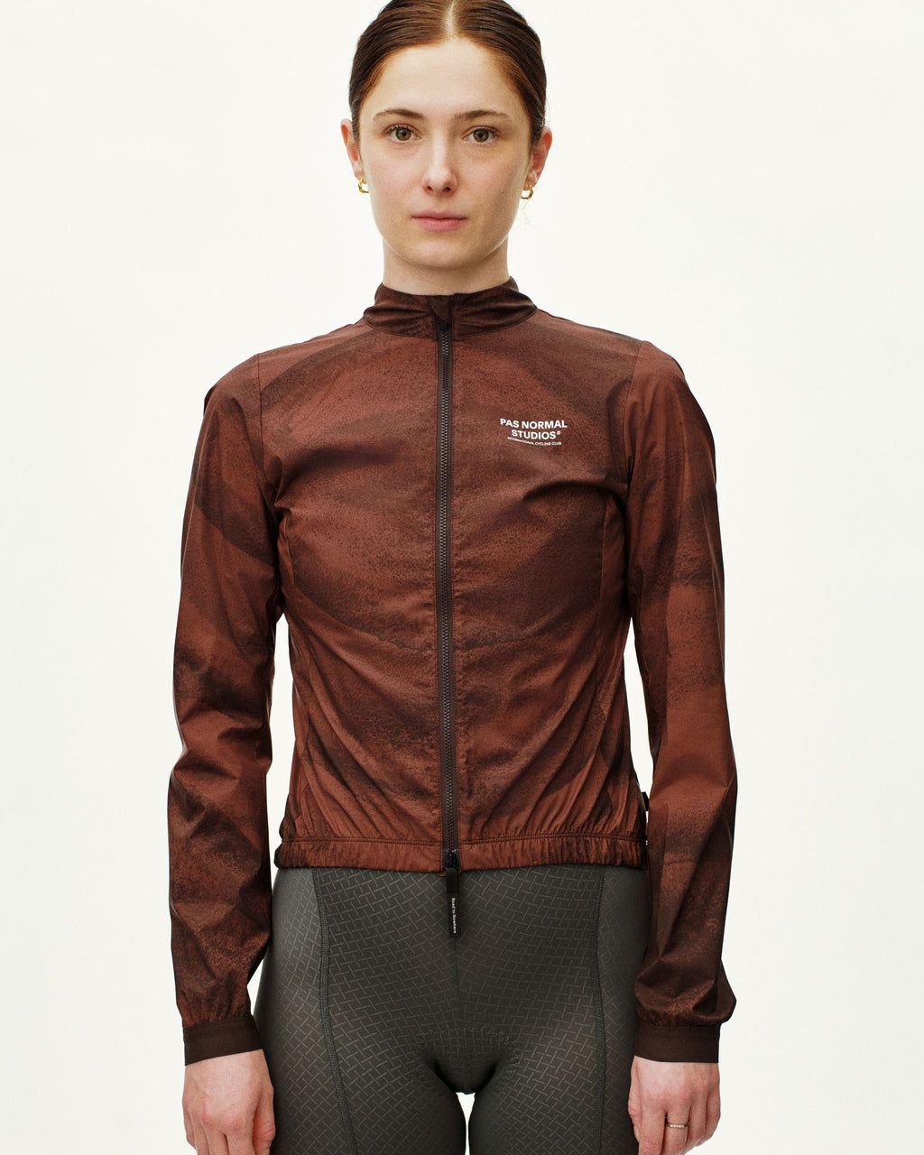 Women's Mechanism Stow Away Jacket - AOP Light brown