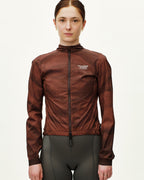 Women's Mechanism Stow Away Jacket - AOP Light brown