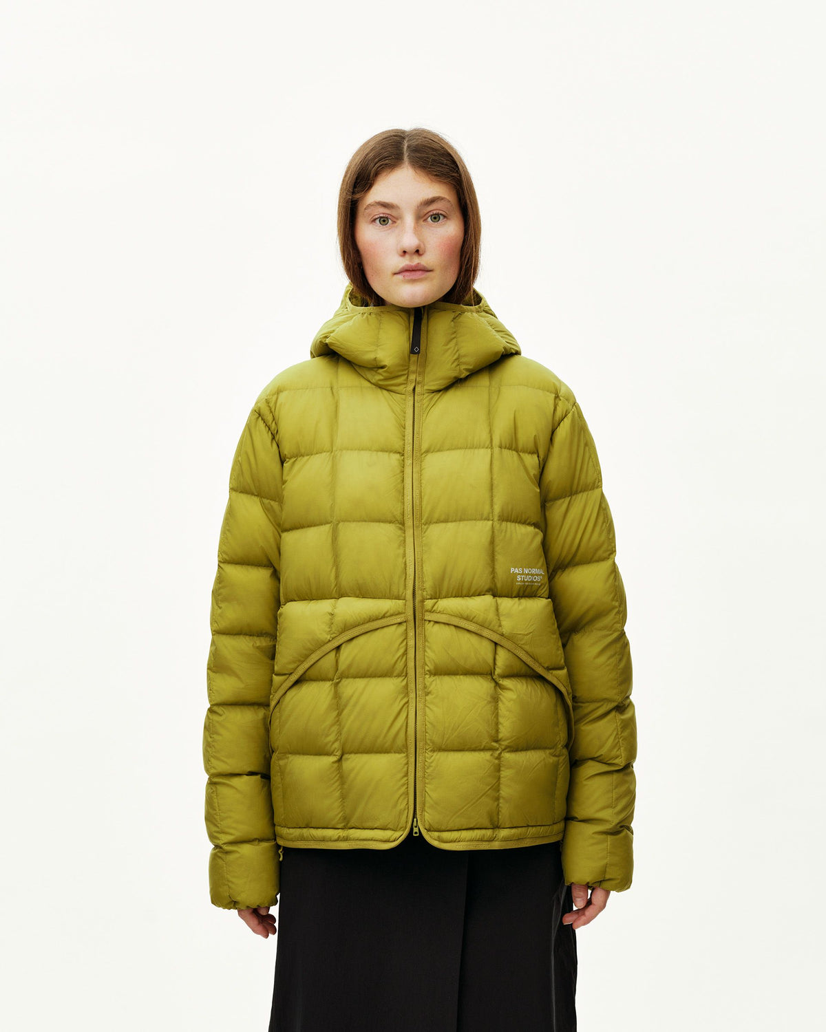 Off-Race Down Liner Jacket - Dark Lime
