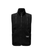 Off-Race Pile Fleece Vest - Black