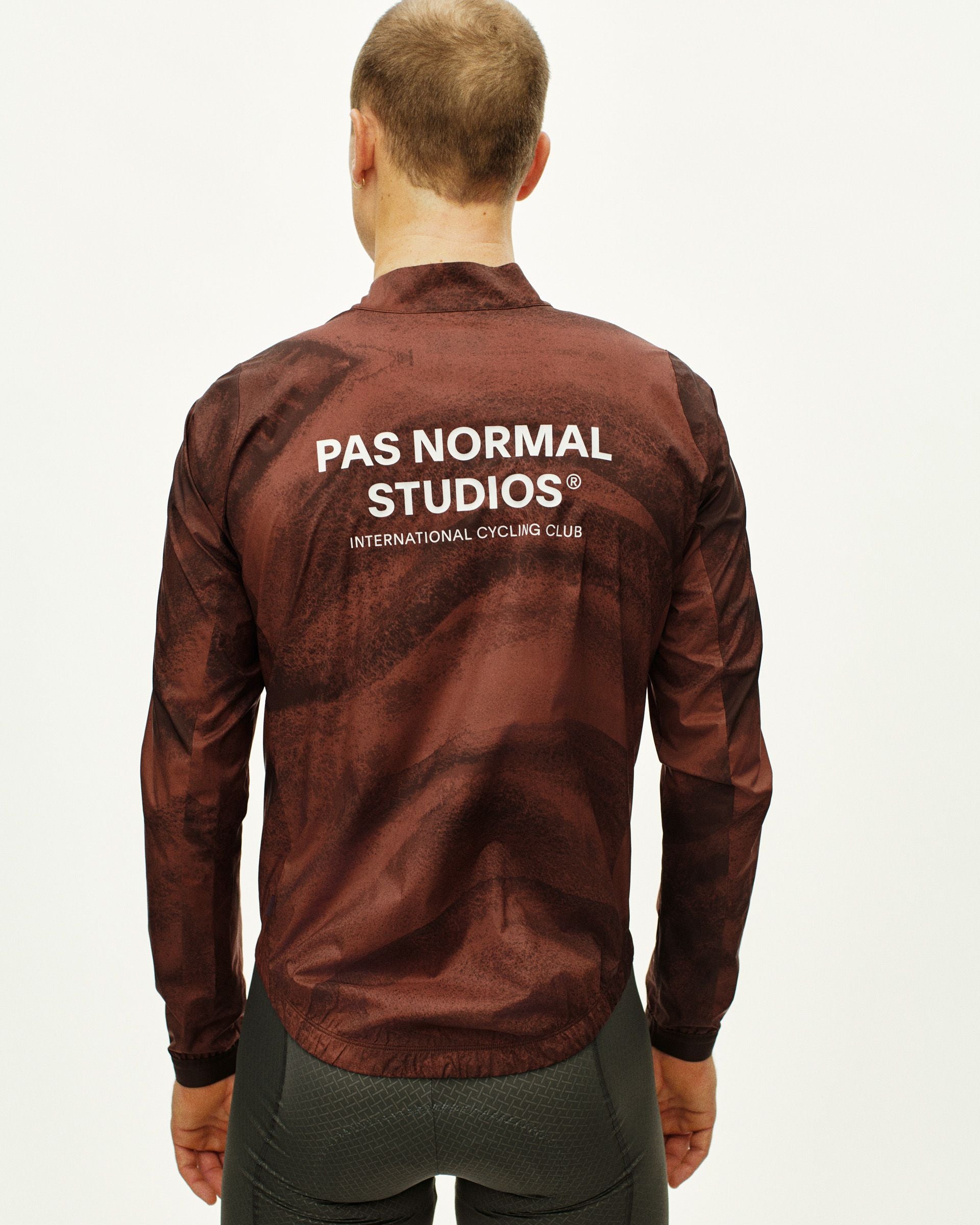 Mechanism Stow Away Jacket - AOP Light brown