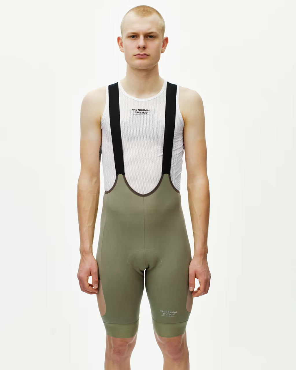 Escapism Cargo Bibs - Light Olive
