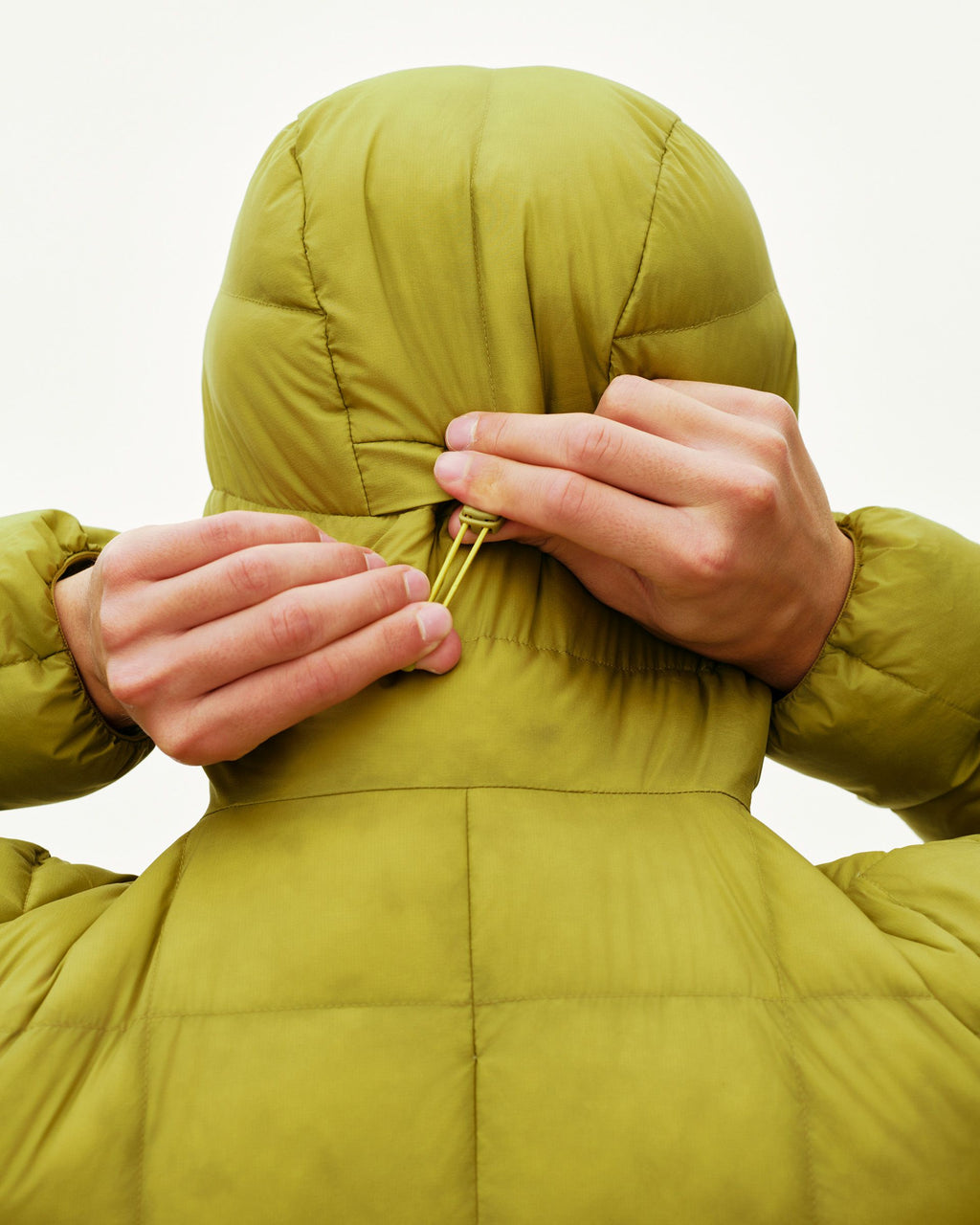 Off-Race Down Liner Jacket - Dark Lime