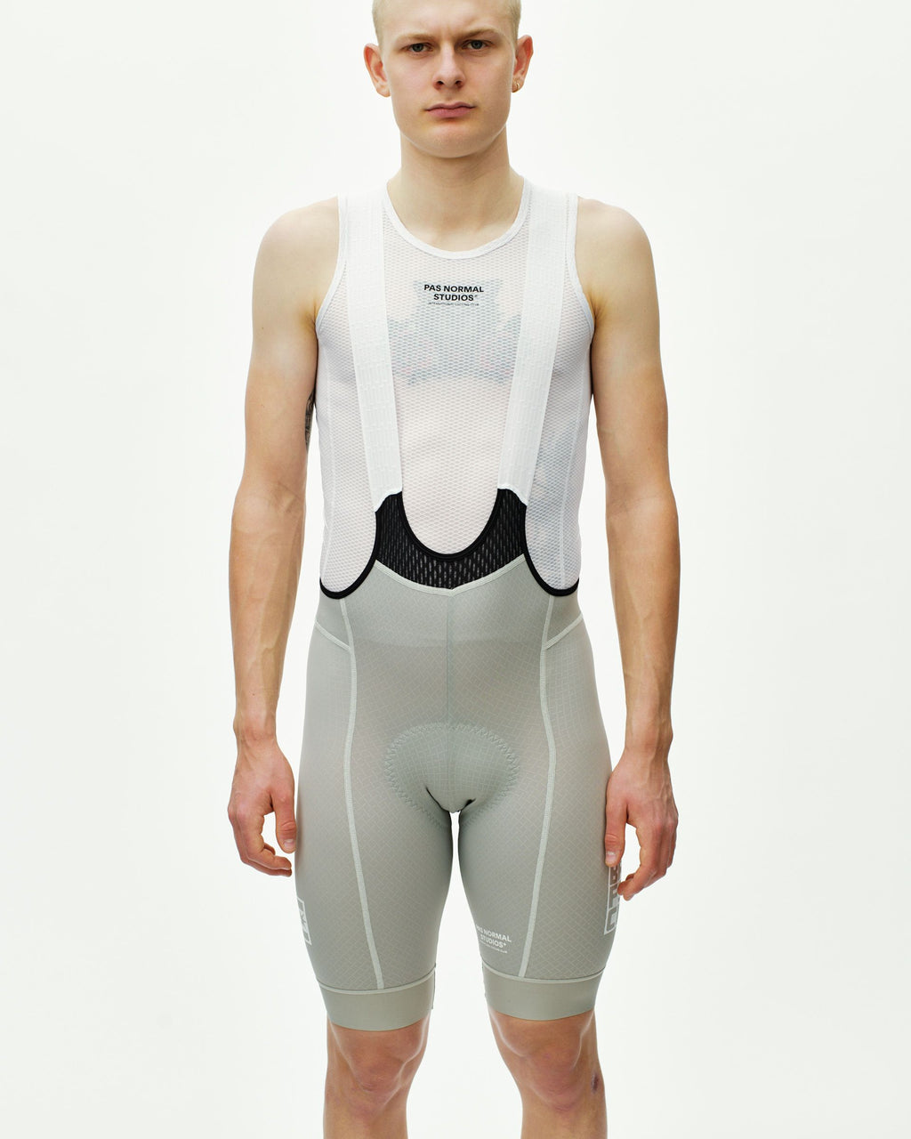 Breakfast Club Mechanism Bibs - Light Grey