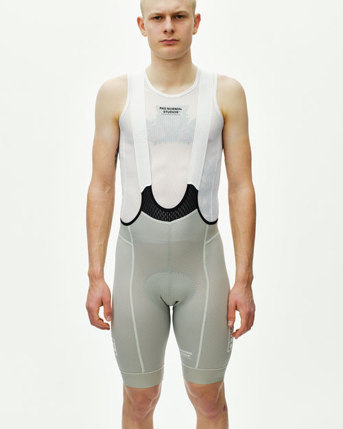 Breakfast Club Mechanism Bibs - Light Grey