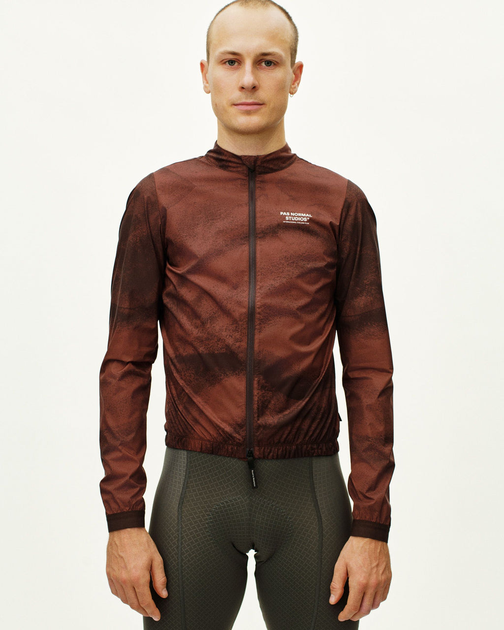 Mechanism Stow Away Jacket - AOP Light brown
