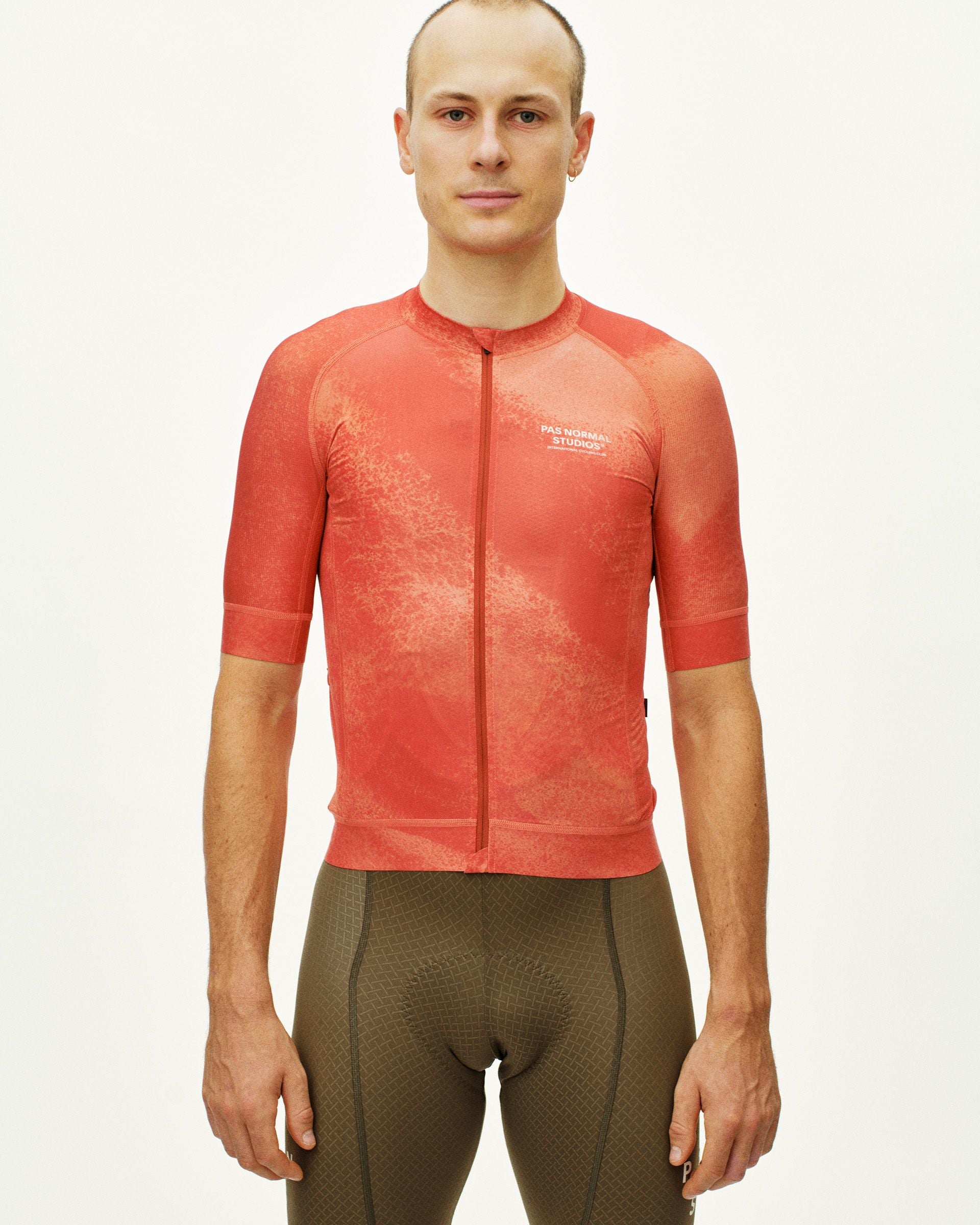 Mechanism Jersey - AOP Hibiscus Orange