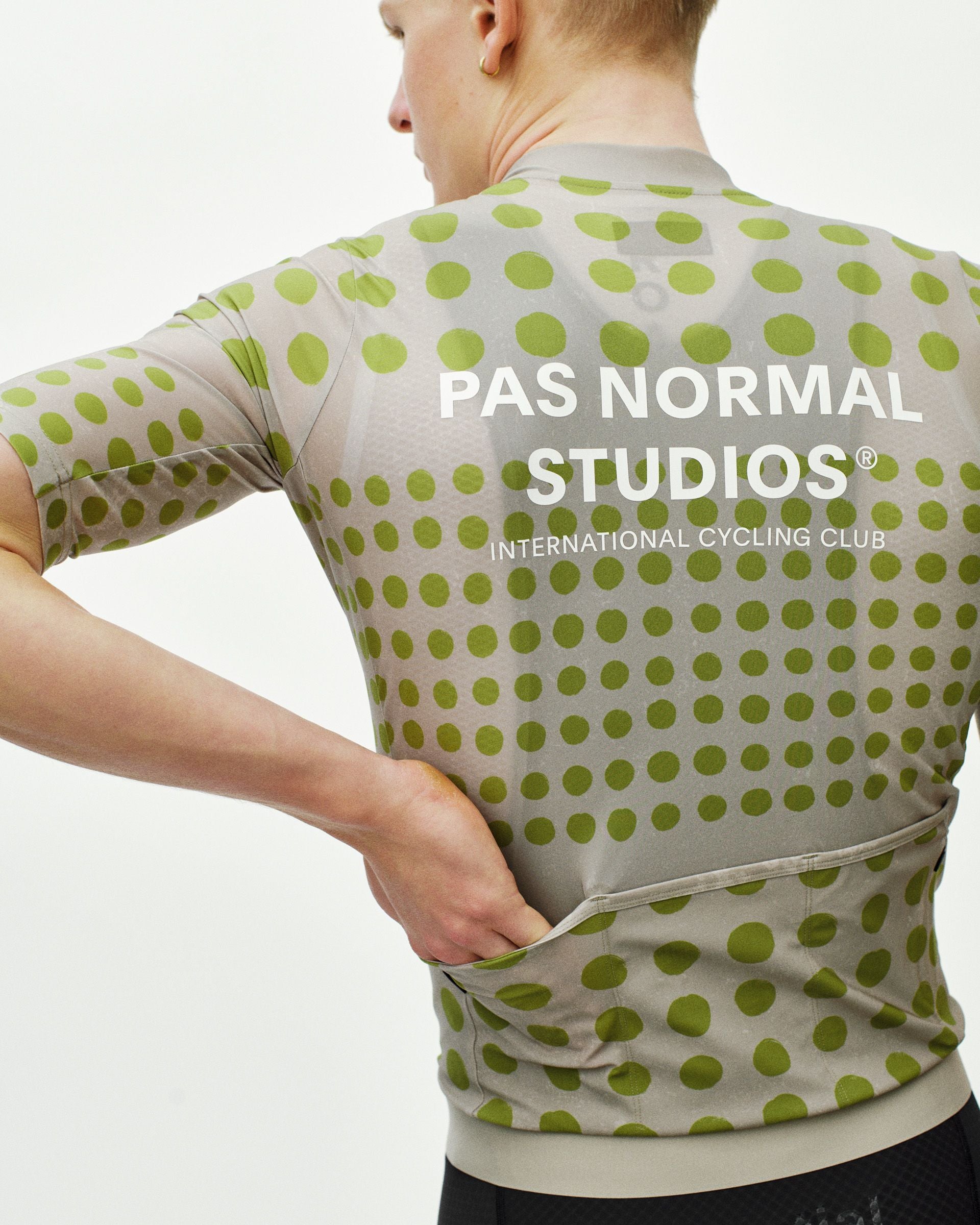 Essential Jersey - Dot Bone