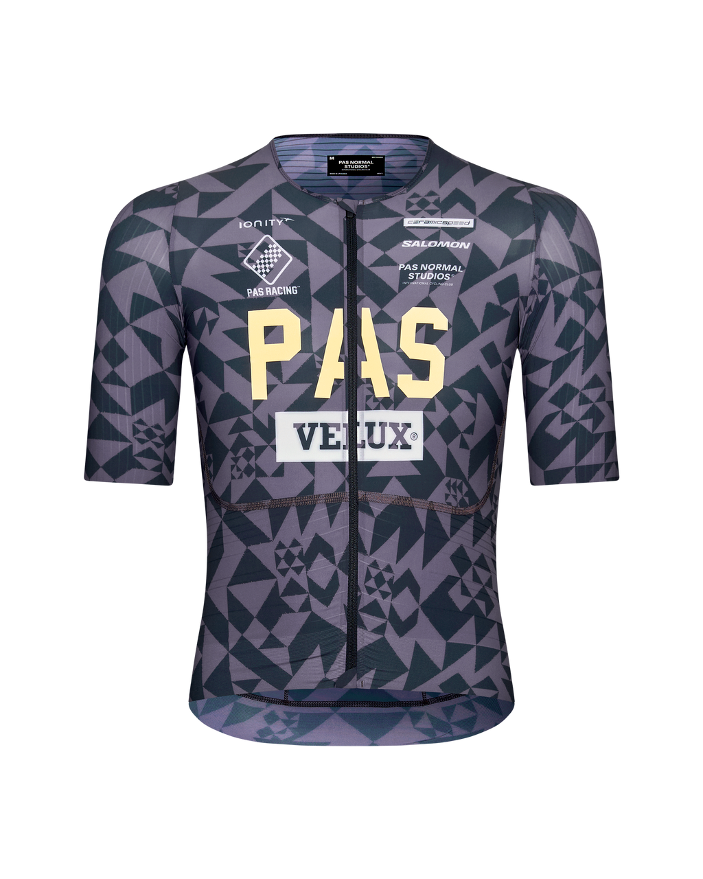 PAS Racing Mechanism Pro Jersey - AOP Origami Grey