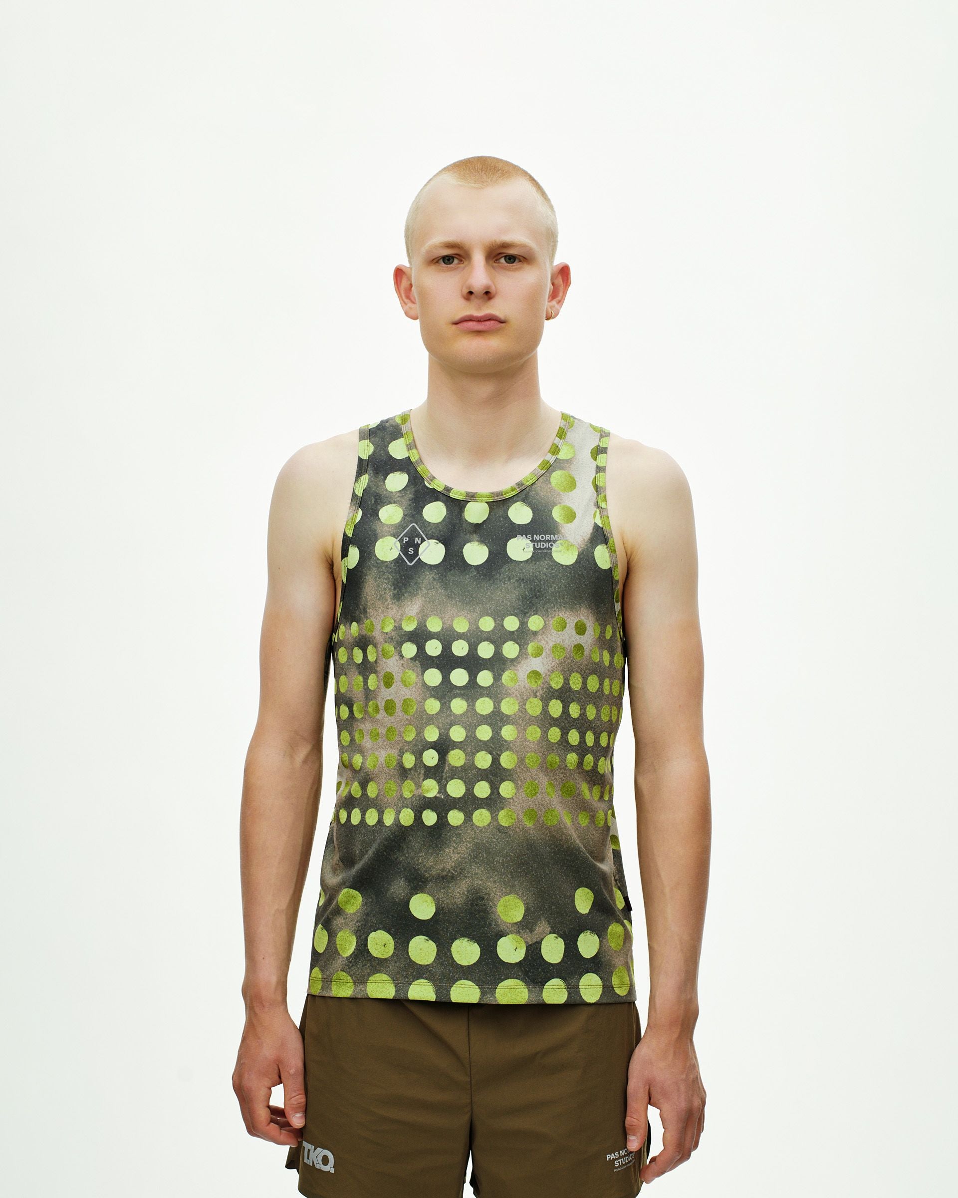 T.K.O. Balance Singlet - T.K.O. Moss Green