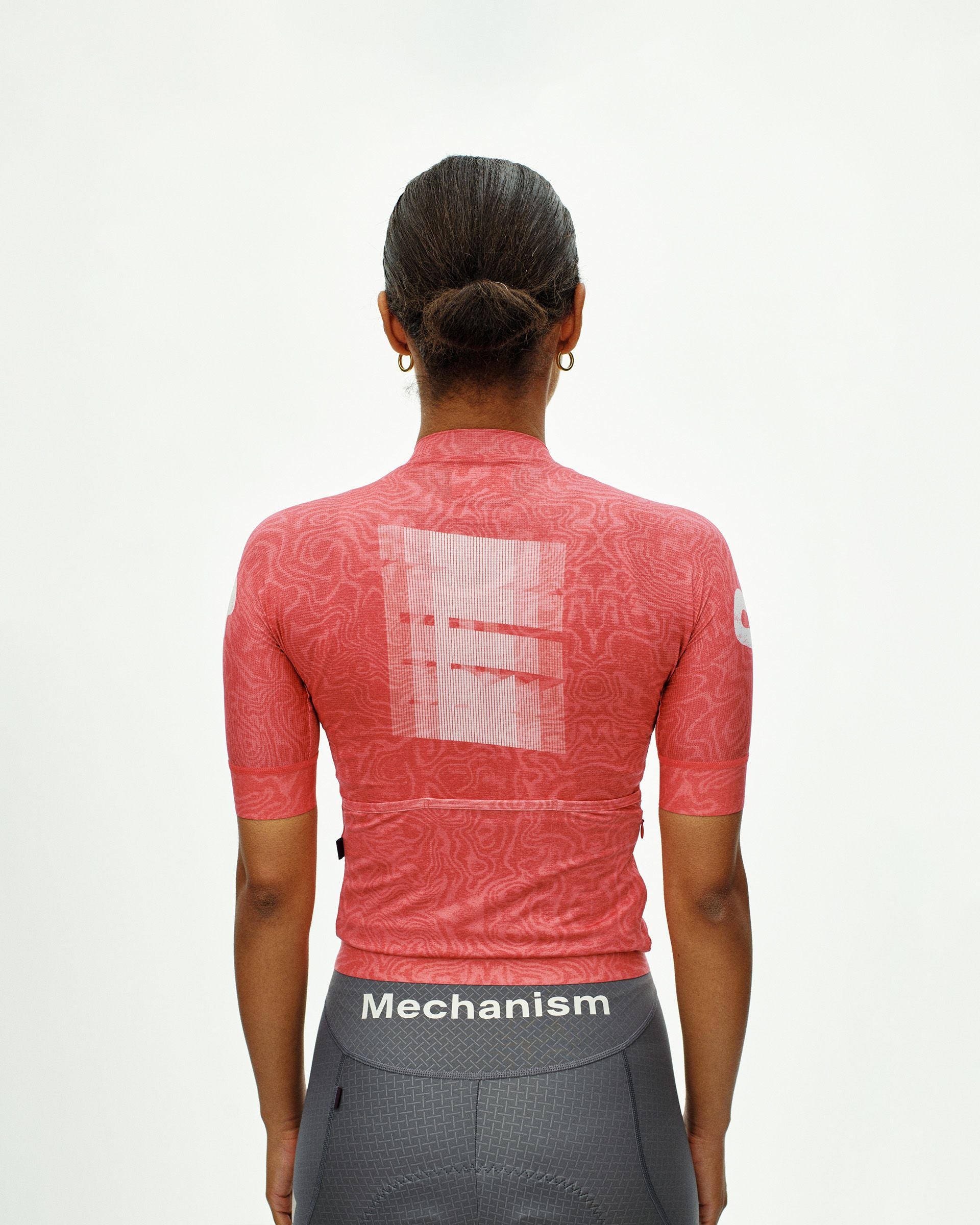 Women's Mechanism Logo Jersey - AOP RTN Classic red