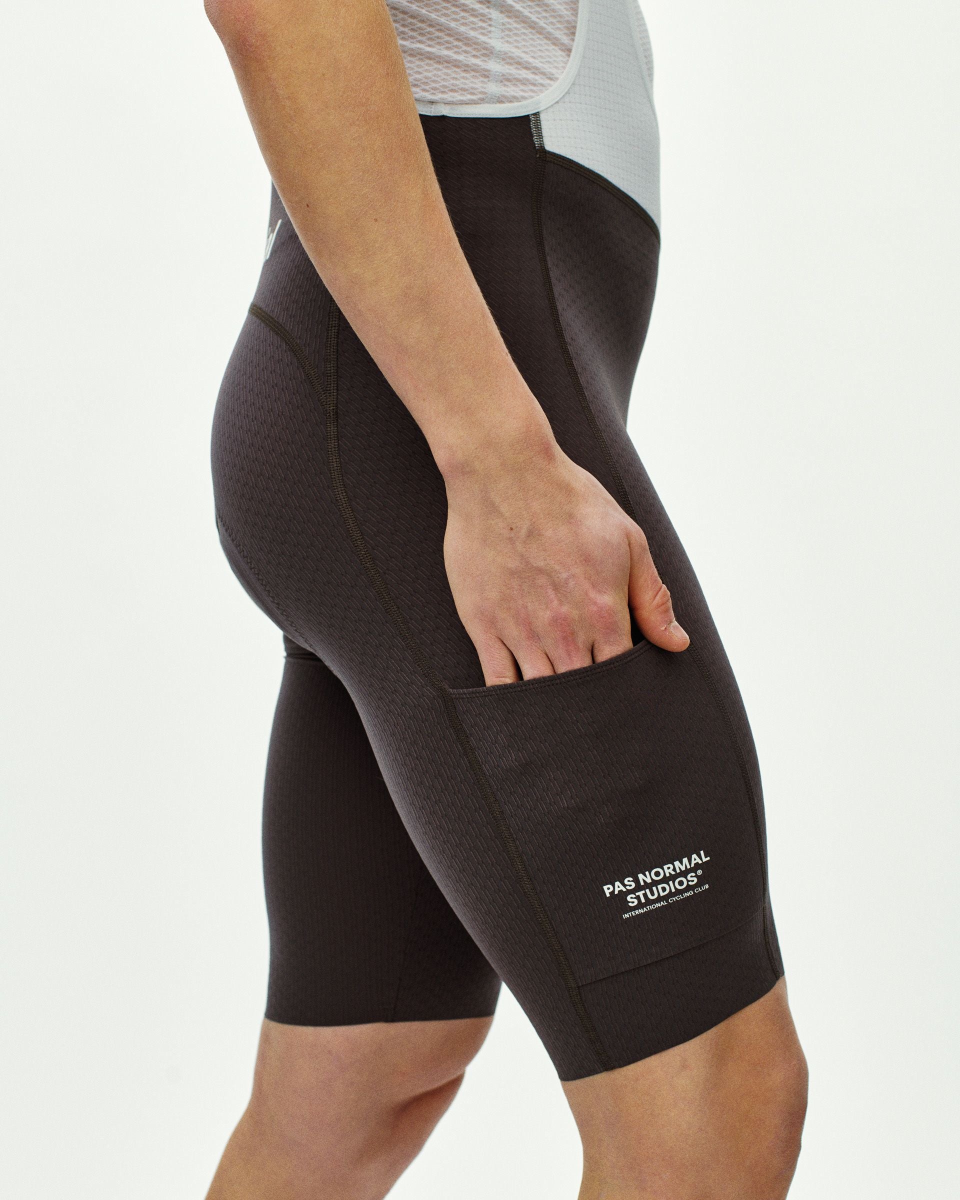 Essential Light Cargo Bibs - Dark Purple
