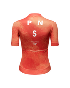 Women's Mechanism Jersey - AOP Hibiscus Orange