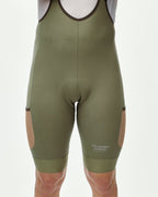 Escapism Cargo Bibs - Light Olive