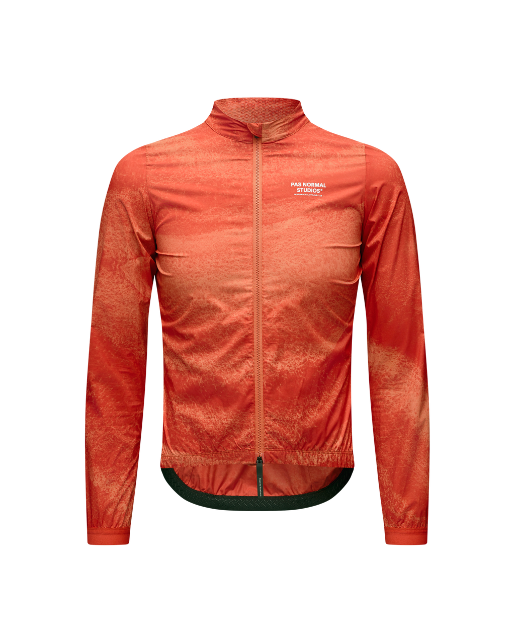 Mechanism Stow Away Jacket - AOP Hibiscus Orange