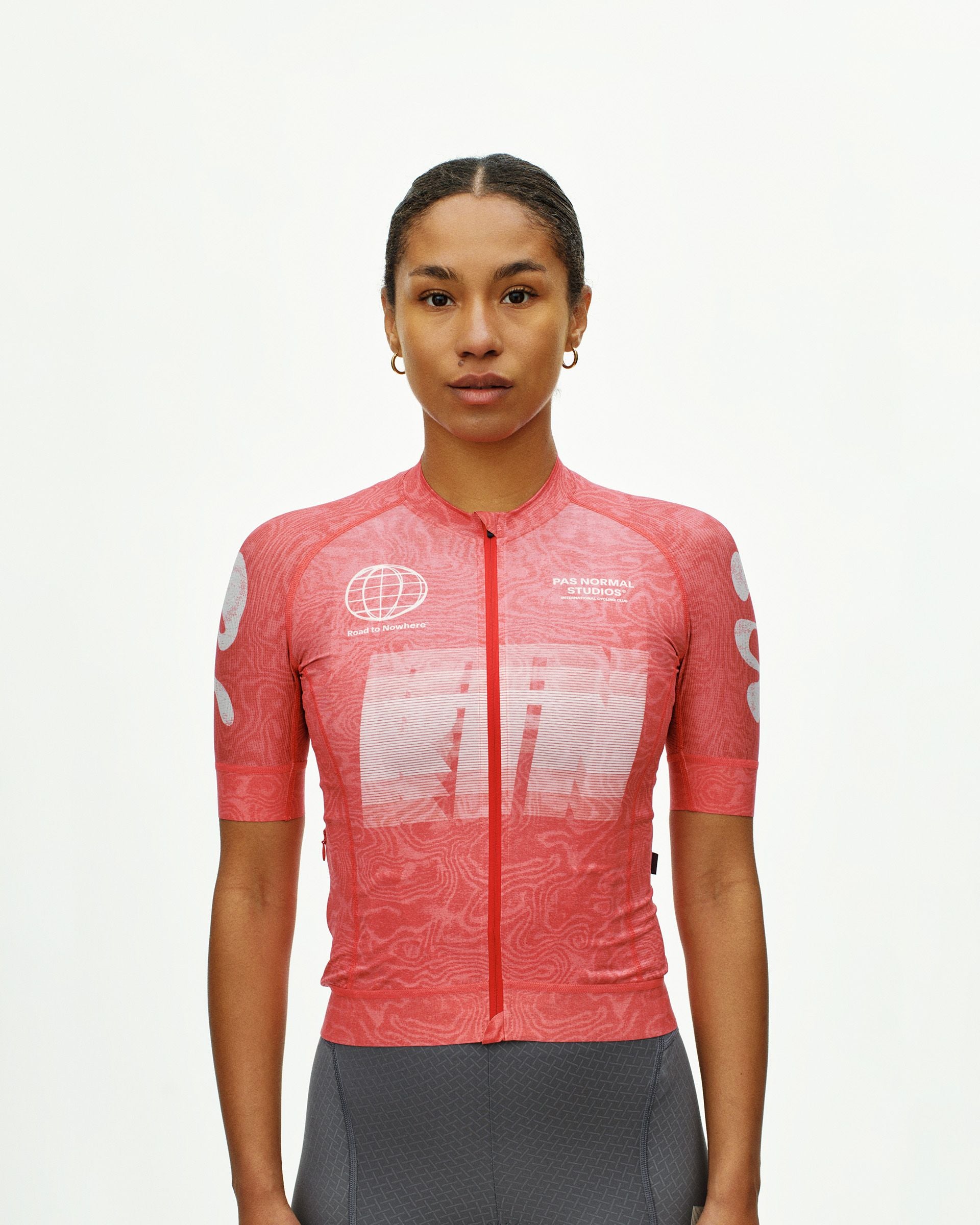 Women's Mechanism Logo Jersey - AOP RTN Classic red