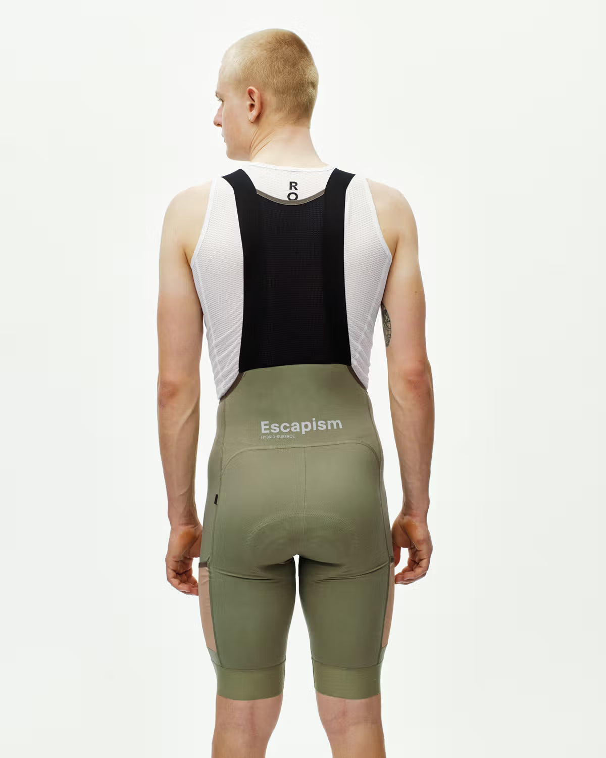 Escapism Cargo Bibs - Light Olive