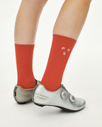 Race Socks - Hibiscus Orange