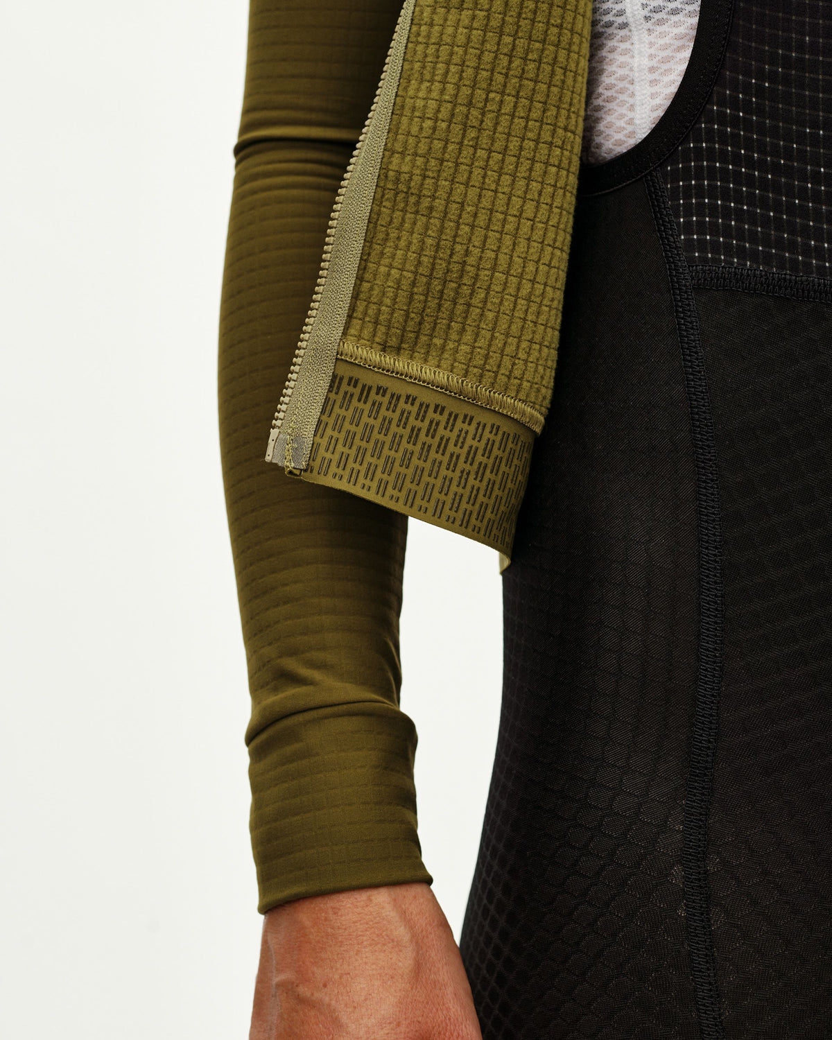 Women's Essential Long Sleeve Jersey - Khaki Green