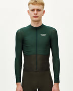 Mechanism Pro Long Sleeve Jersey - Petroleum / Dark Olive