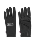 Logo Transition Gloves - Black