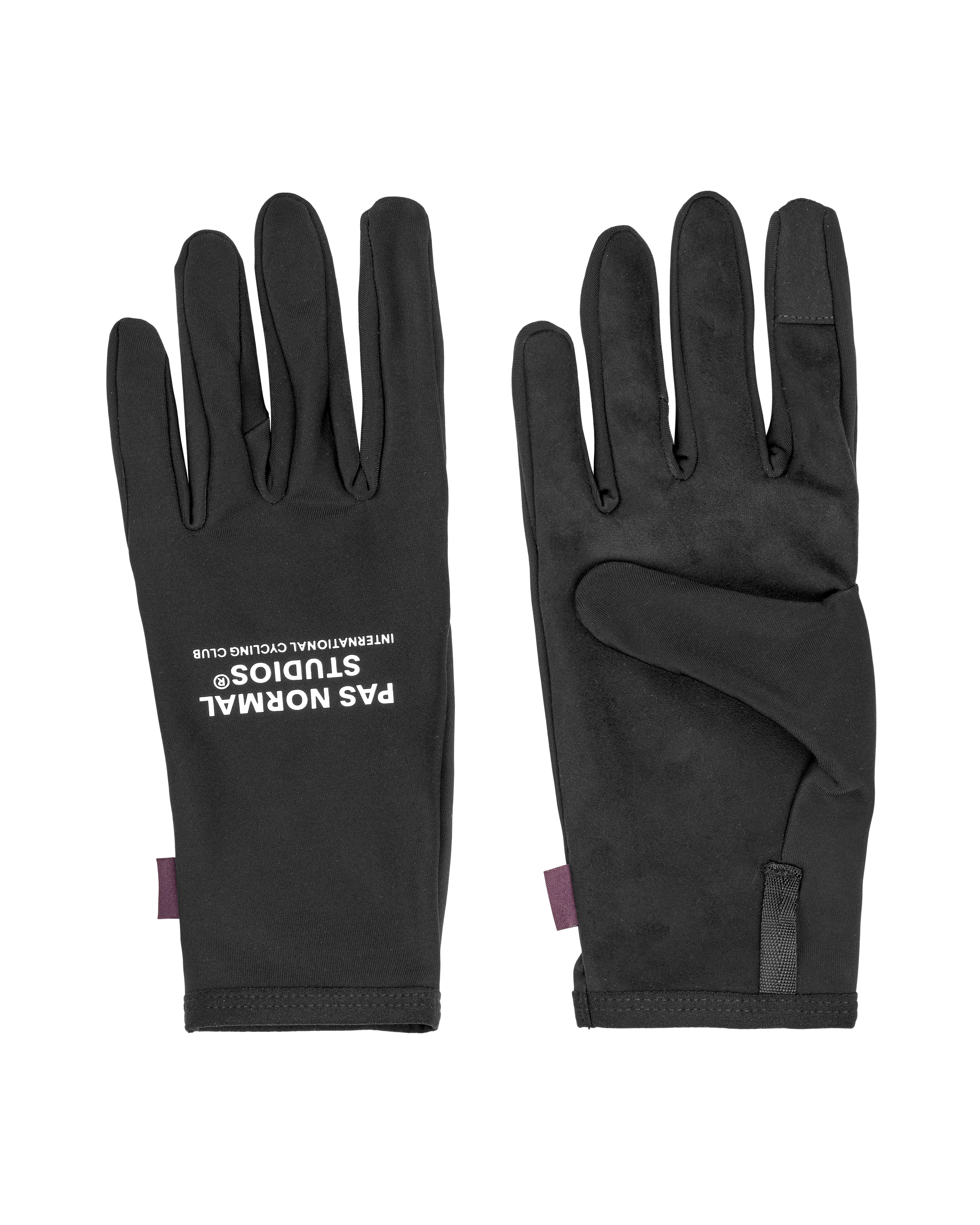 Logo Transition Gloves - Black