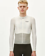 Mechanism Pro Long Sleeve Jersey - Off White / Light Grey