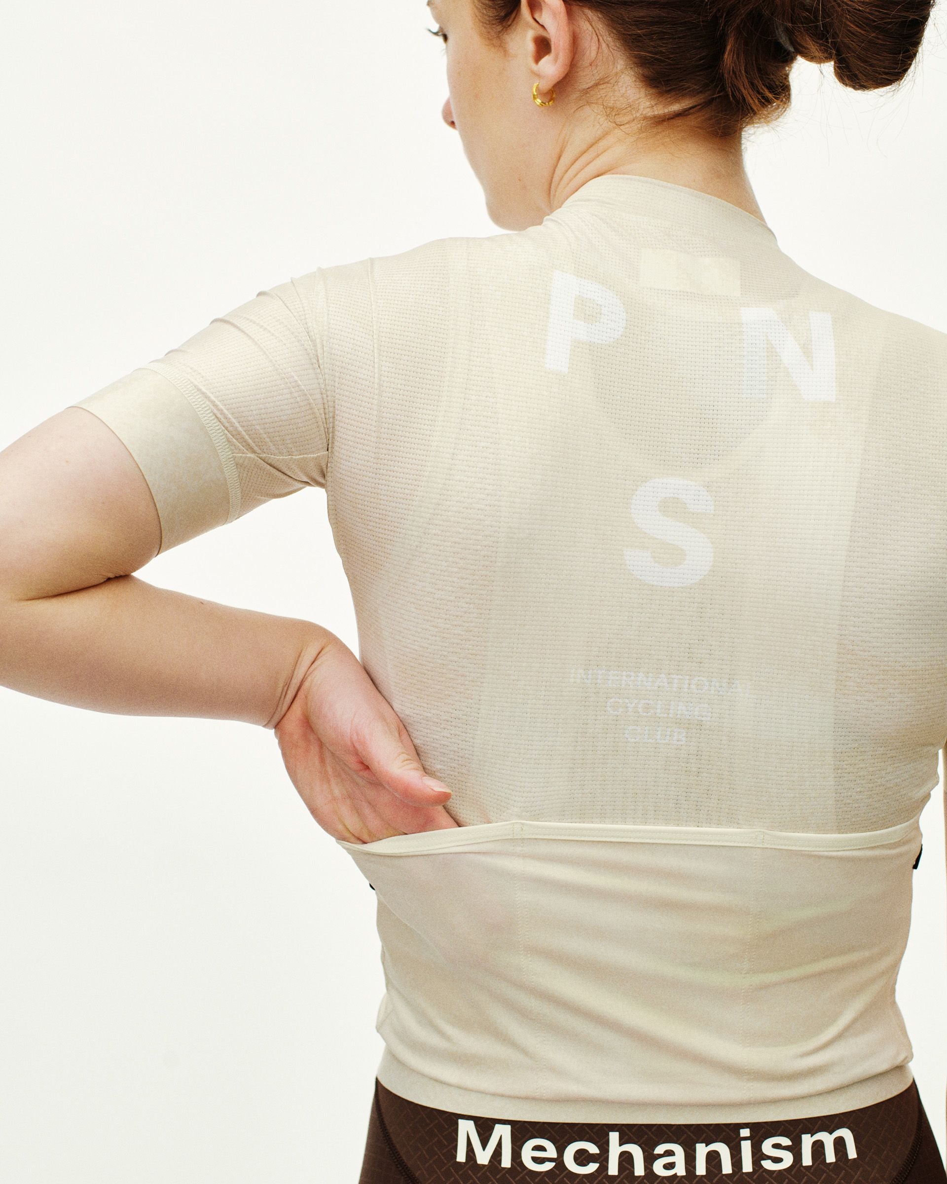 Women's Mechanism Jersey - AOP Off White