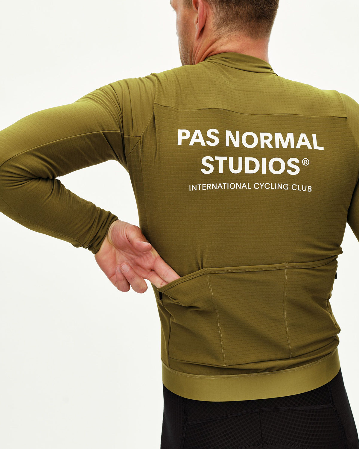 Essential Long Sleeve Jersey - Khaki Green