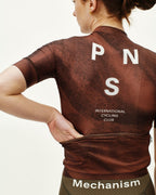 Women's Mechanism Jersey - AOP Light brown