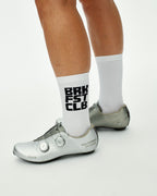 Breakfast Club Race Socks - White