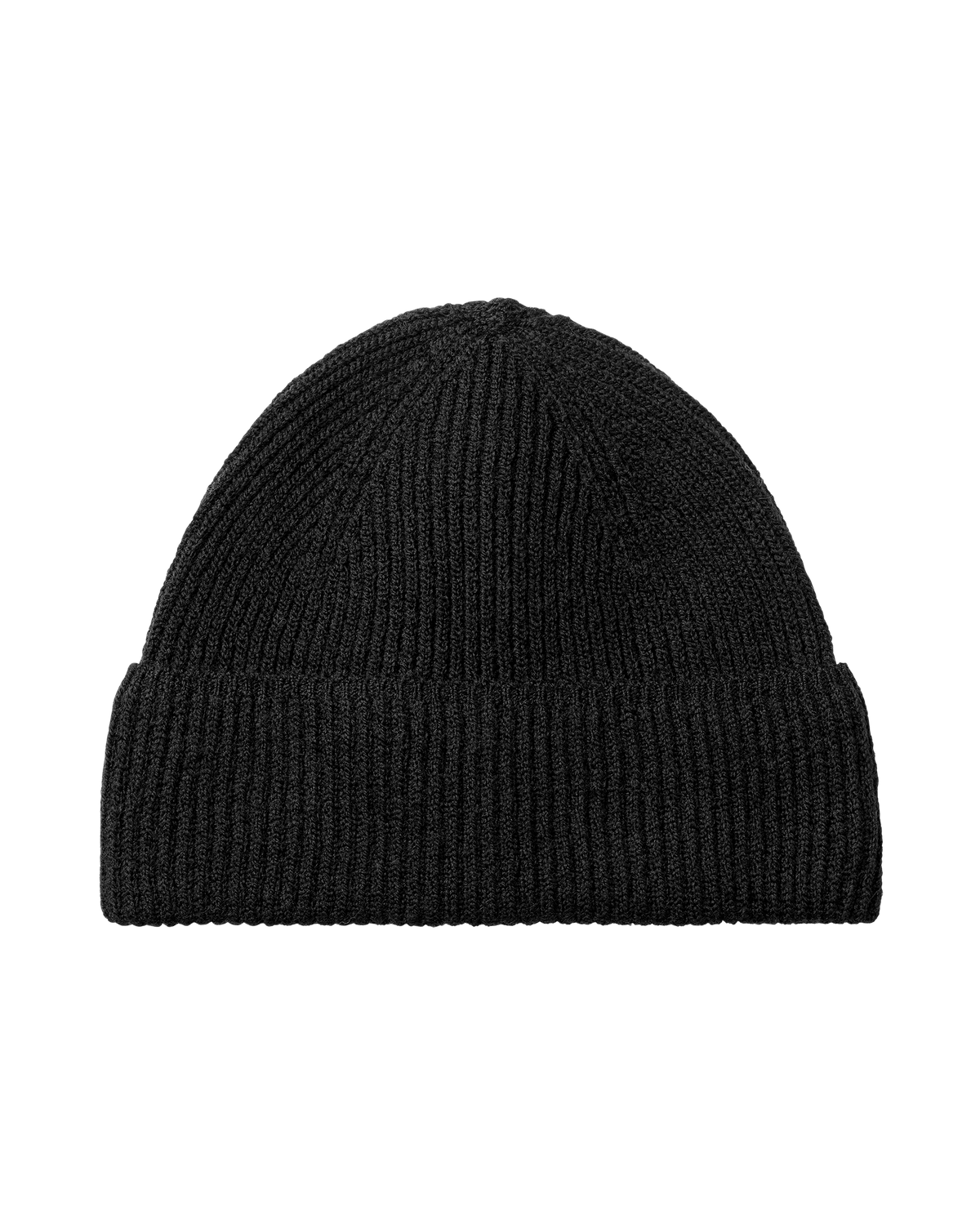 Off-Race Merino Knit Beanie - Black