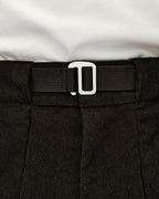 Off-Race Corduroy Pants - Black