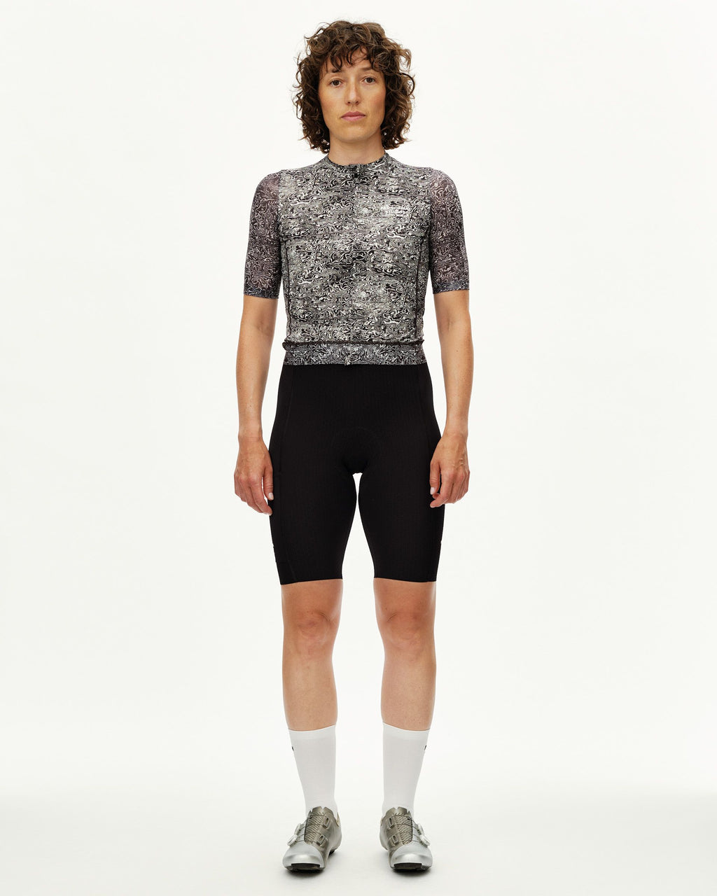 Women's Essential Light Jersey - AOP Grain Off White
