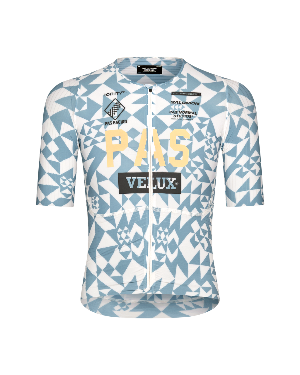 PAS Racing Mechanism Pro Jersey - AOP Origami Light Blue