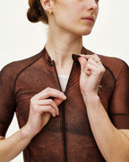 Women's Mechanism Jersey - AOP Light brown