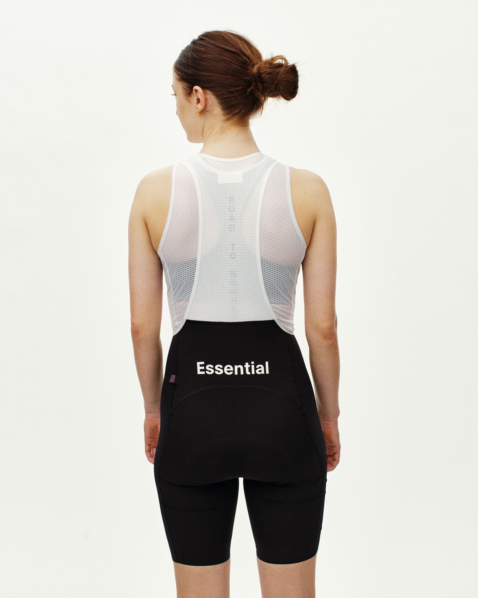 Women's Essential Light Cargo Bibs - Black
